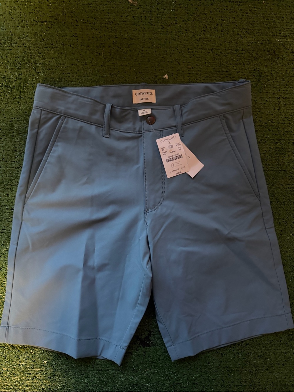 Crewcuts Active boys Light Blue Performance Shorts